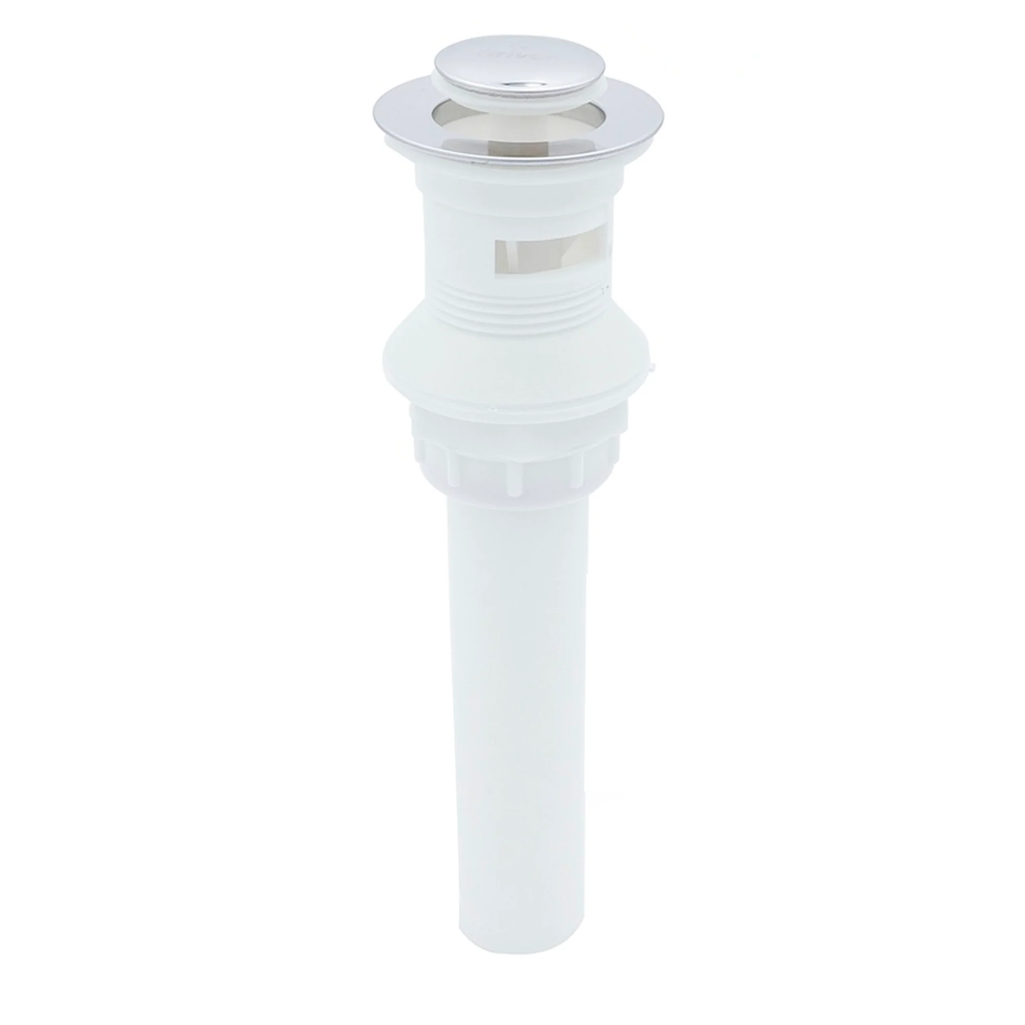 Desague de Push para Lavamanos con Boton en Acero Inox