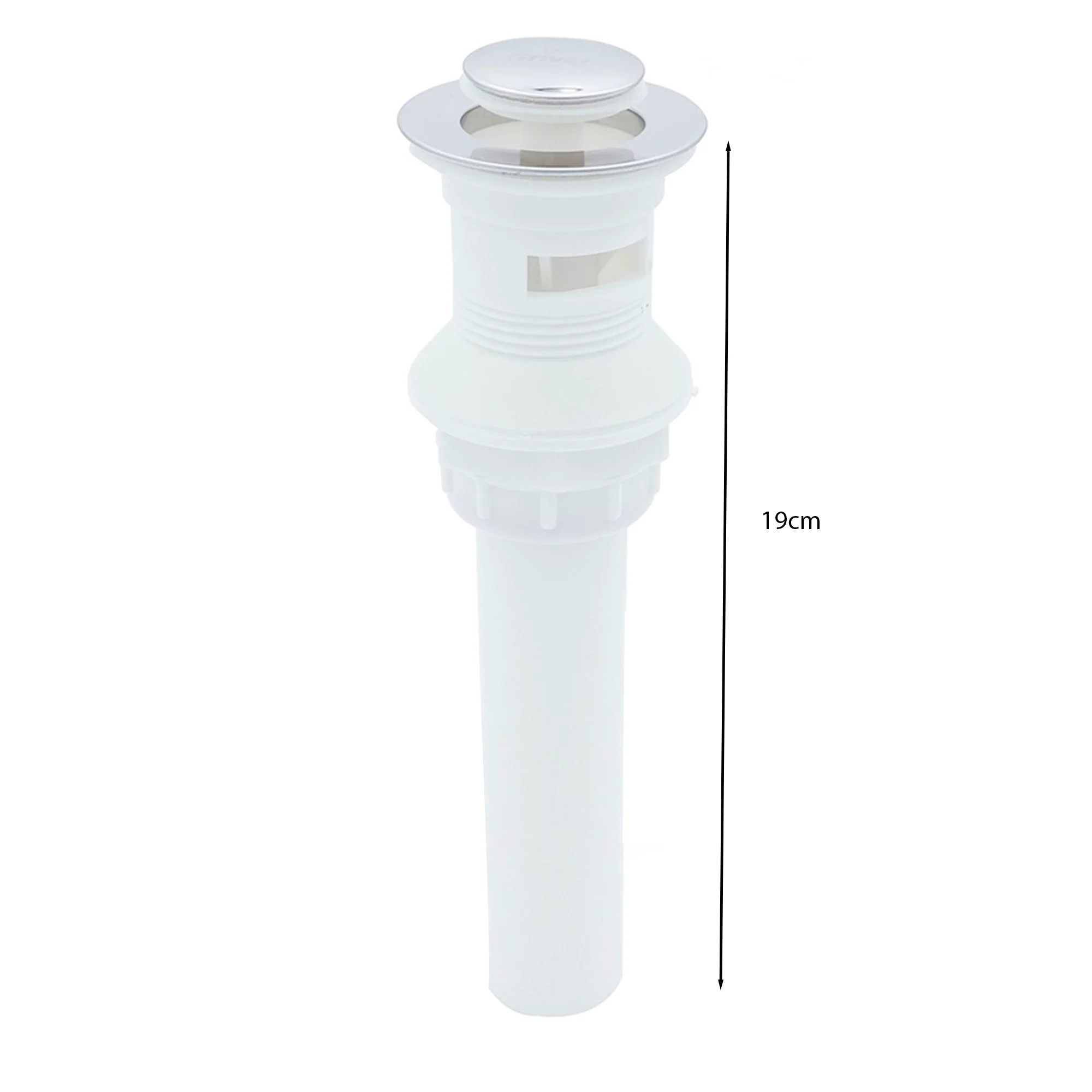 Desague de Push para Lavamanos con Boton en Acero Inox - Image 2