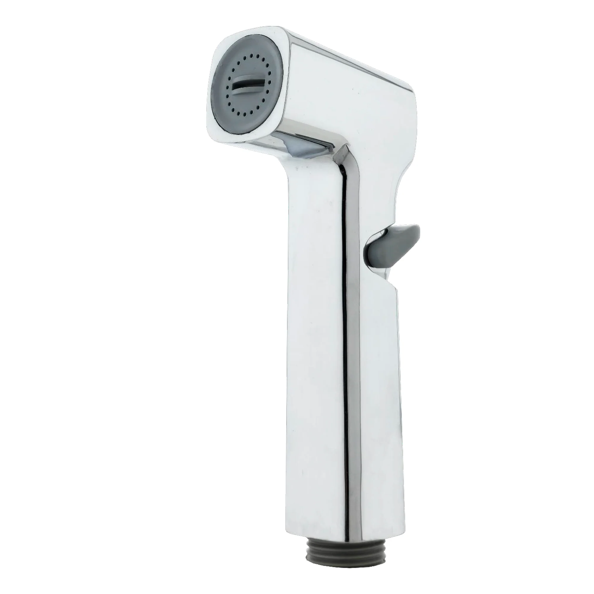 Ducha Bidet en ABS Plateada Cromada Pistola Cilindrica