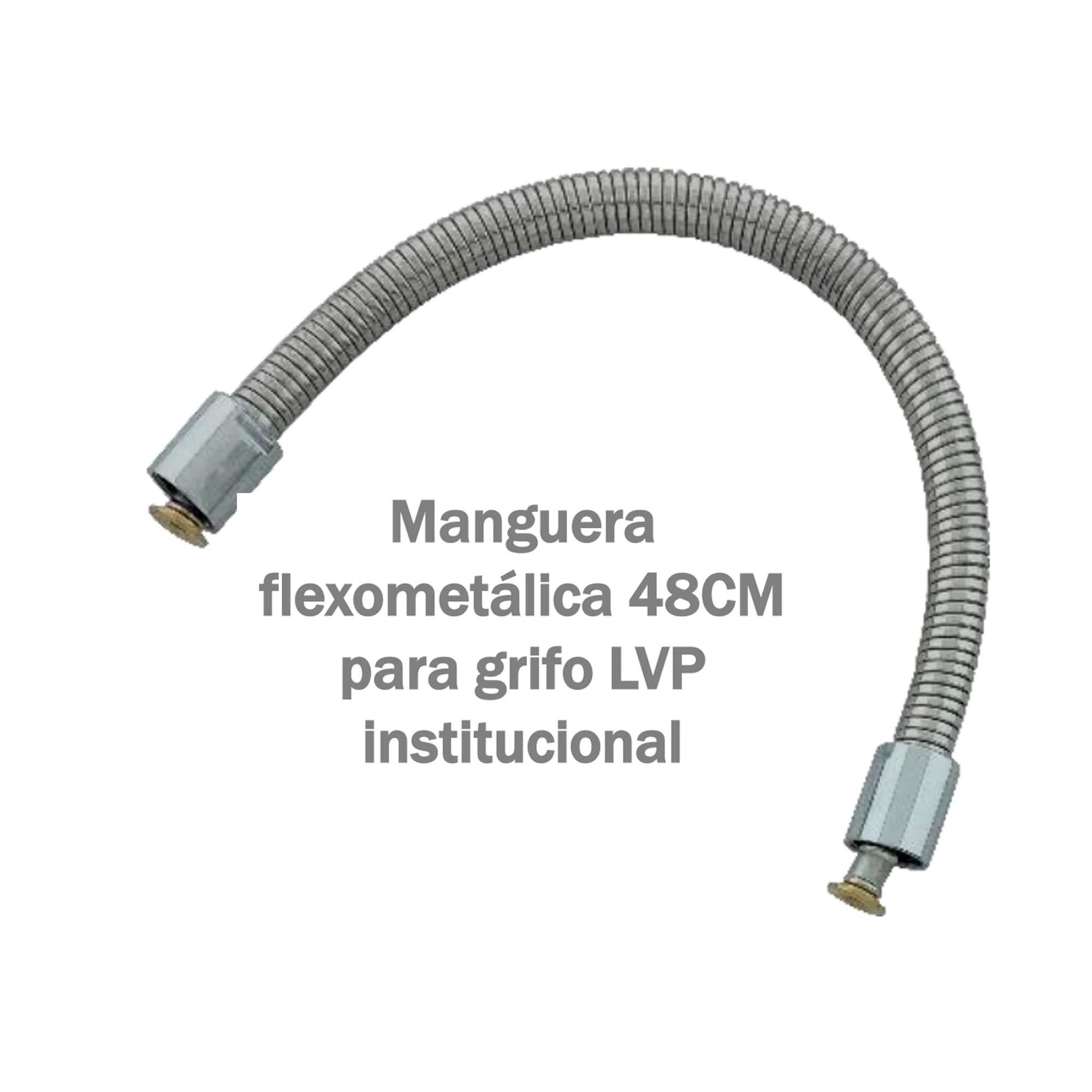Manguera Flexometalica para Griferia Restaurante 48cm - Image 2