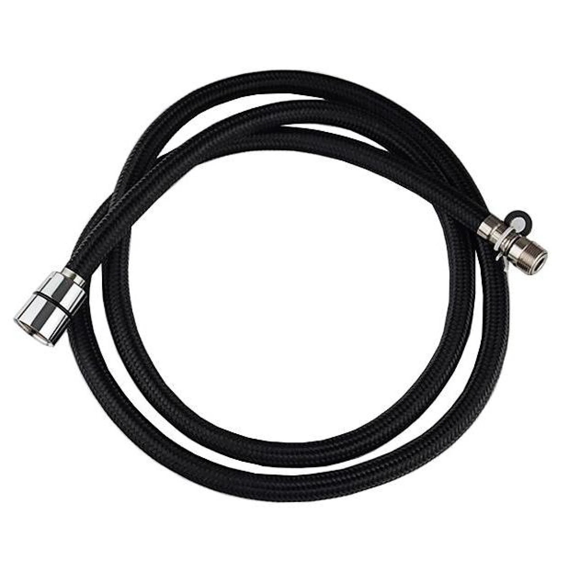 Manguera para Extension de Lavaplatos Nylon Negra 150cm - Image 2
