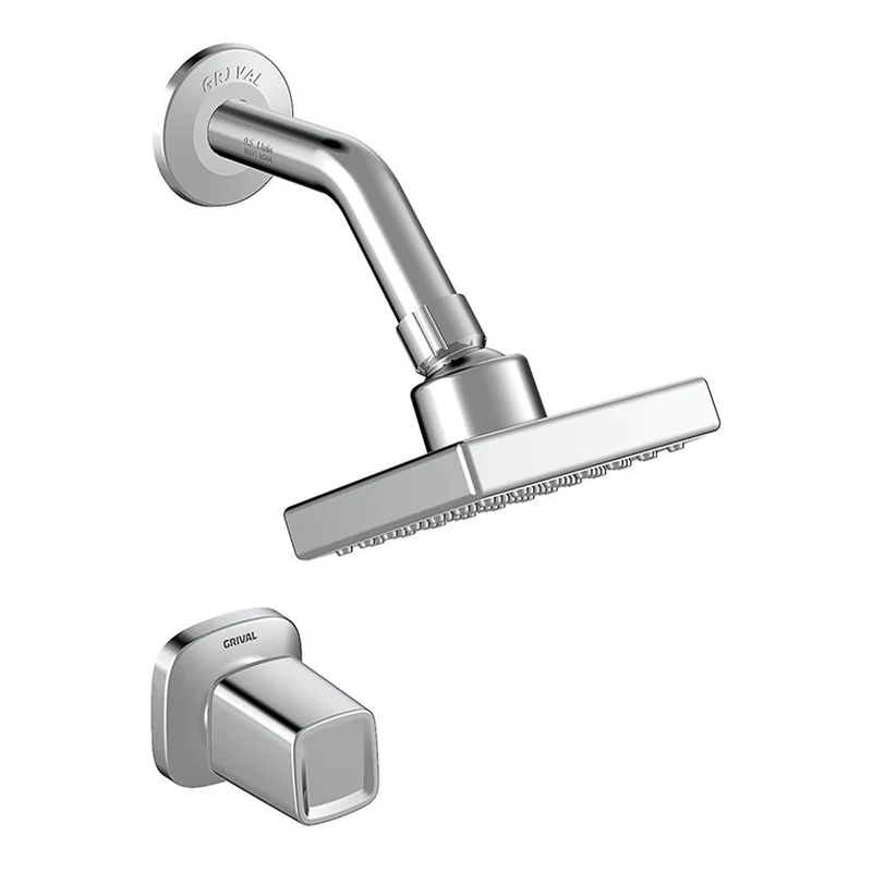 Ducha Sencilla Solid Cromo Grival