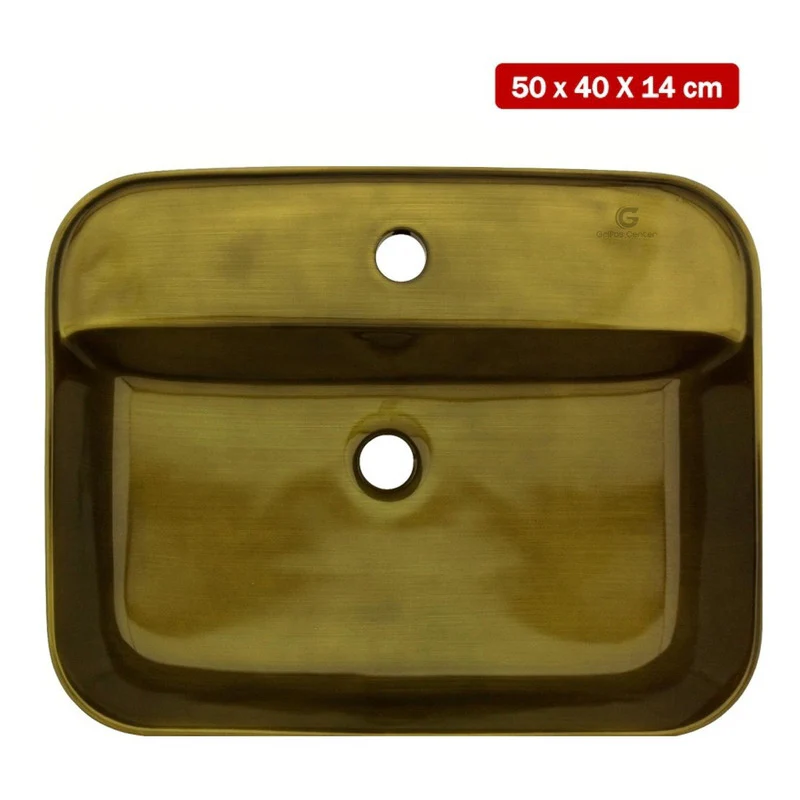 Lavamanos De Sobreponer Rectangular Oxyde - Image 2