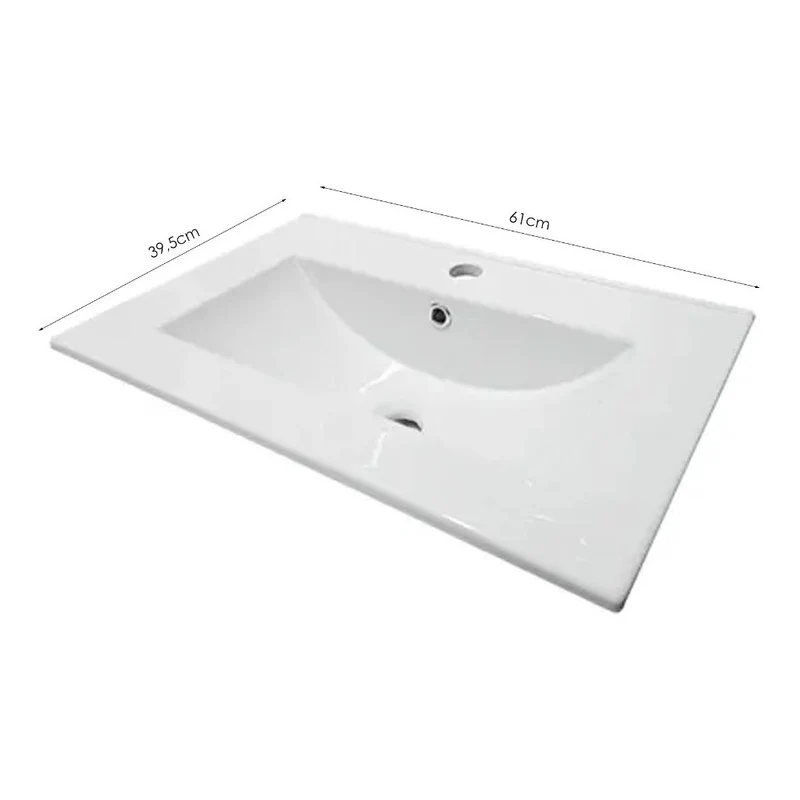 Lavamanos Blanco En Cerámica - Image 2