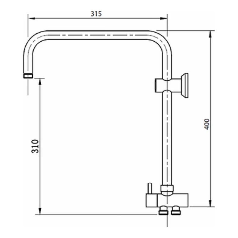 Columna Torre Para Ducha Compacta Cromo - Image 2
