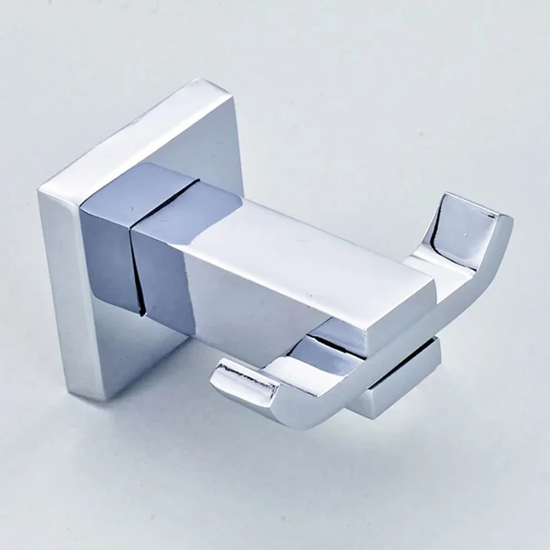 Perchero Para Baño Metálico Plateado - Image 3