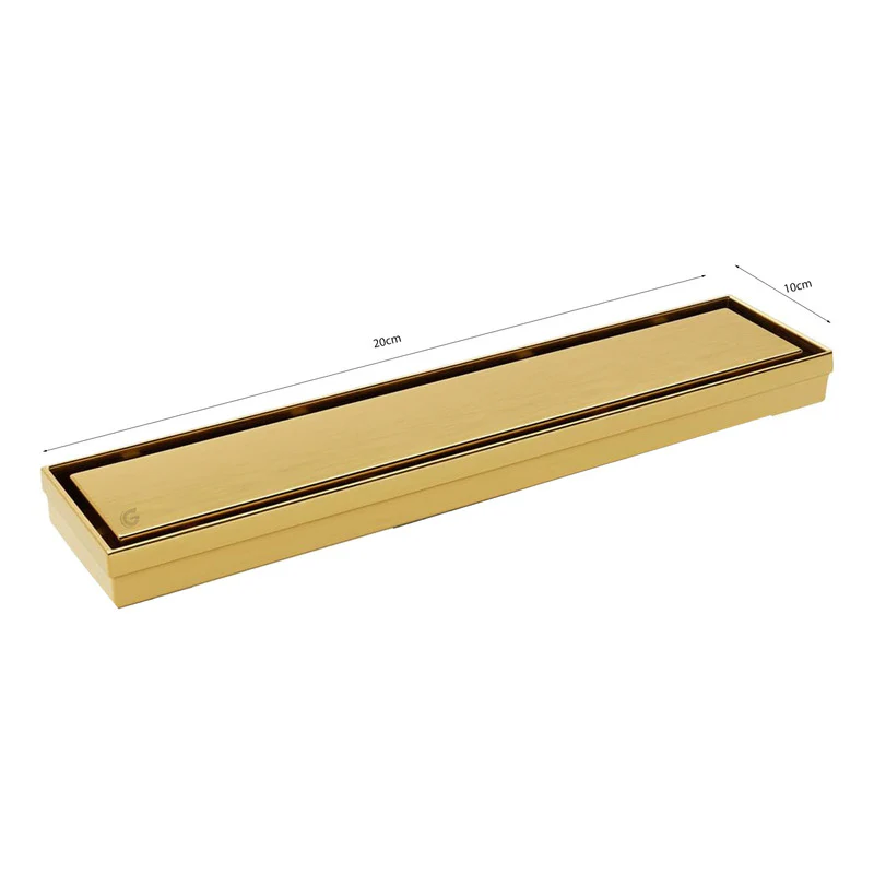 Rejilla De Piso Oro Gold 20*10cm Vintage - Image 3