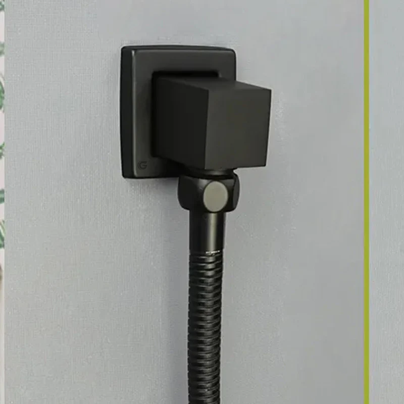 Codo De Teleducha Cuadrado Negro - Image 3