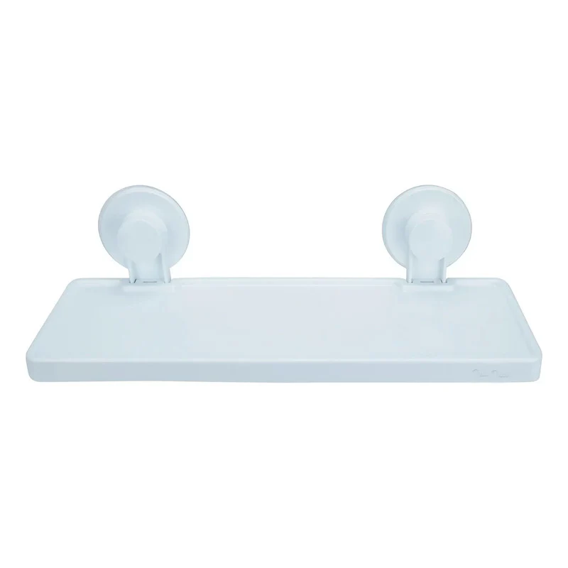 Repisa Organizadora Para Baño Con Ventosa Blanco - Image 2