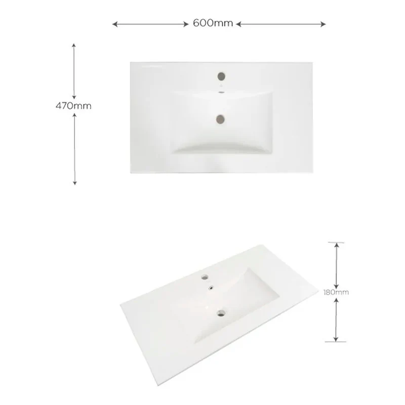 Placa De Lavamanos Blanco 47*60cm Oliva - Image 3