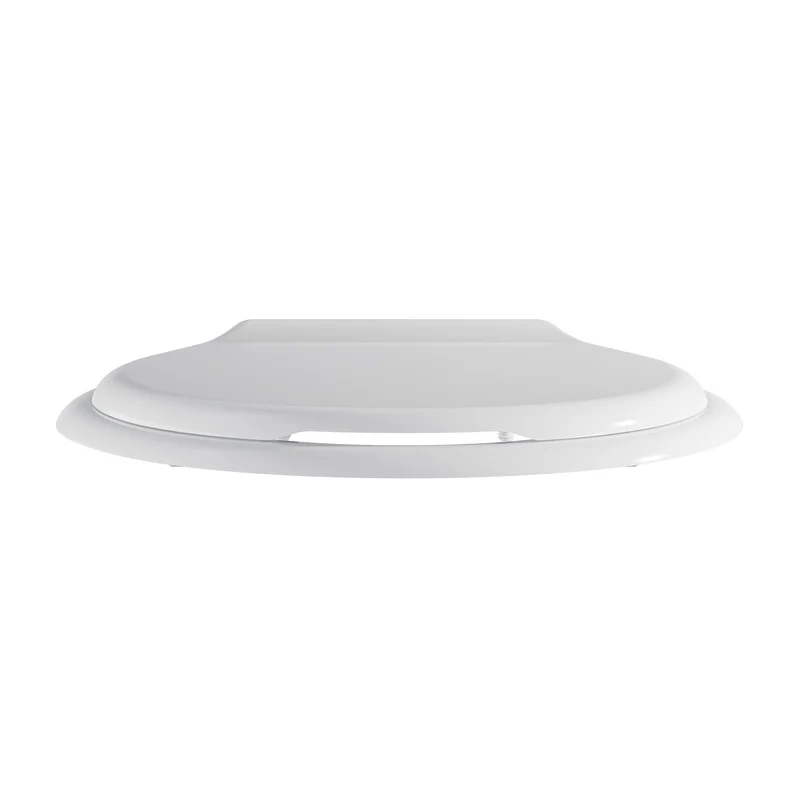Asiento Sanitario Basic Corona Redondo Blanco - Image 3