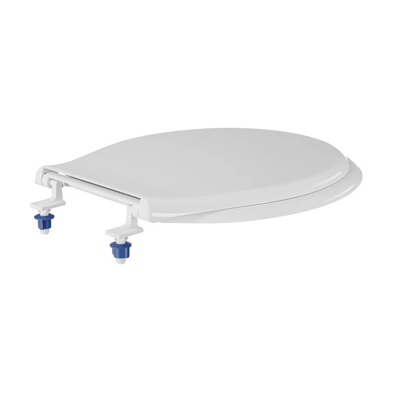 Asiento Sanitario Basic Corona Redondo Blanco - Image 5