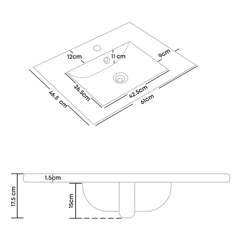 Kit Placa Lavam. 61*46.5cm+griferia Monocontrol+push Flex6 - Image 3