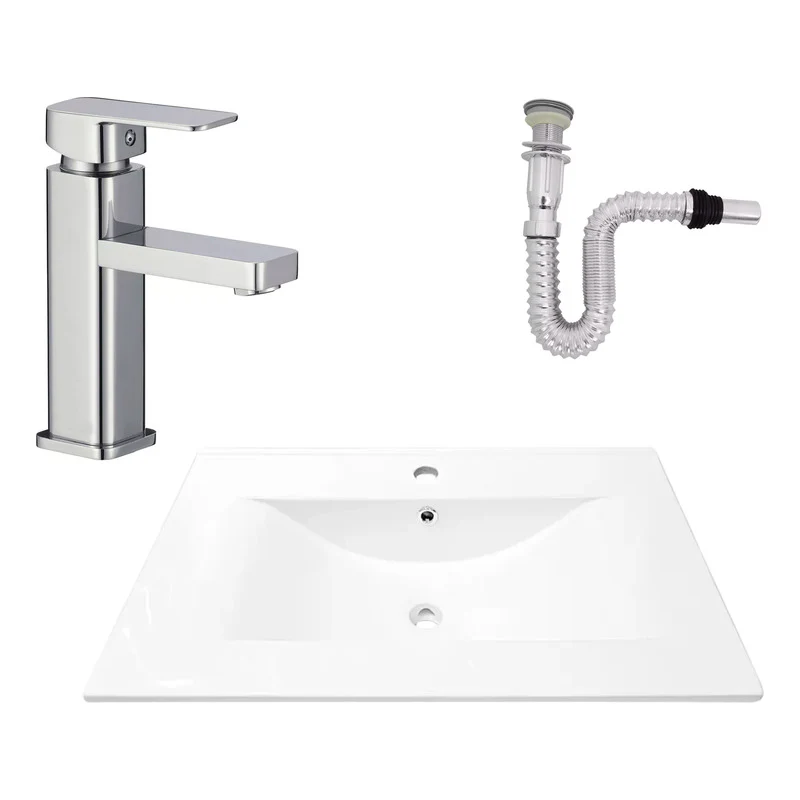 Kit Placa Lavam. 71*46.5cm+griferia Monocontrol+push Flex27