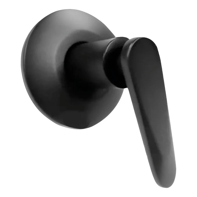 Manija Ducha Agua Fria Tipo Pala Negro Mate - Image 10