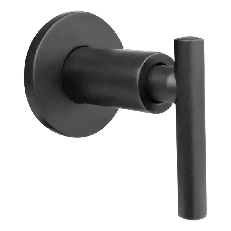 Manija Ducha Agua Fria Tipo Pala Negro Mate - Image 14