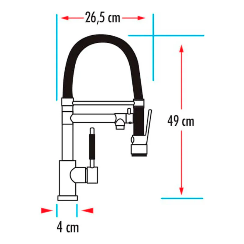 Combo Lavaplatos 60*45cm+griferia Lvp Escualizable+accesorio - Image 2