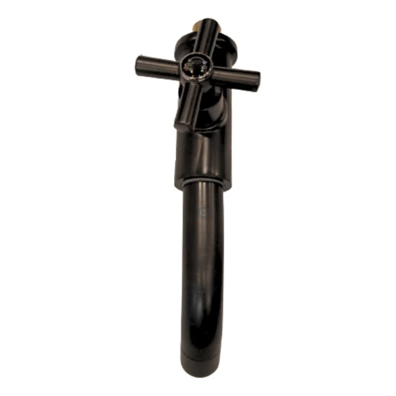 Llave Para Lavamanos De Pared Vintage Negra - Image 3