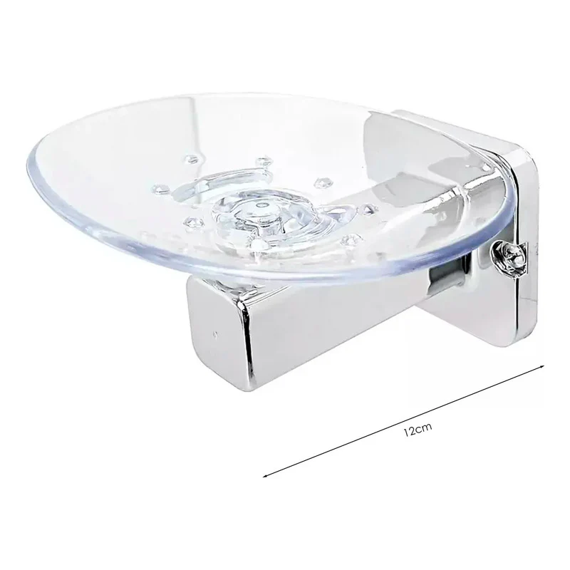 Jabonera Para Baño Cromada Barú - Image 2