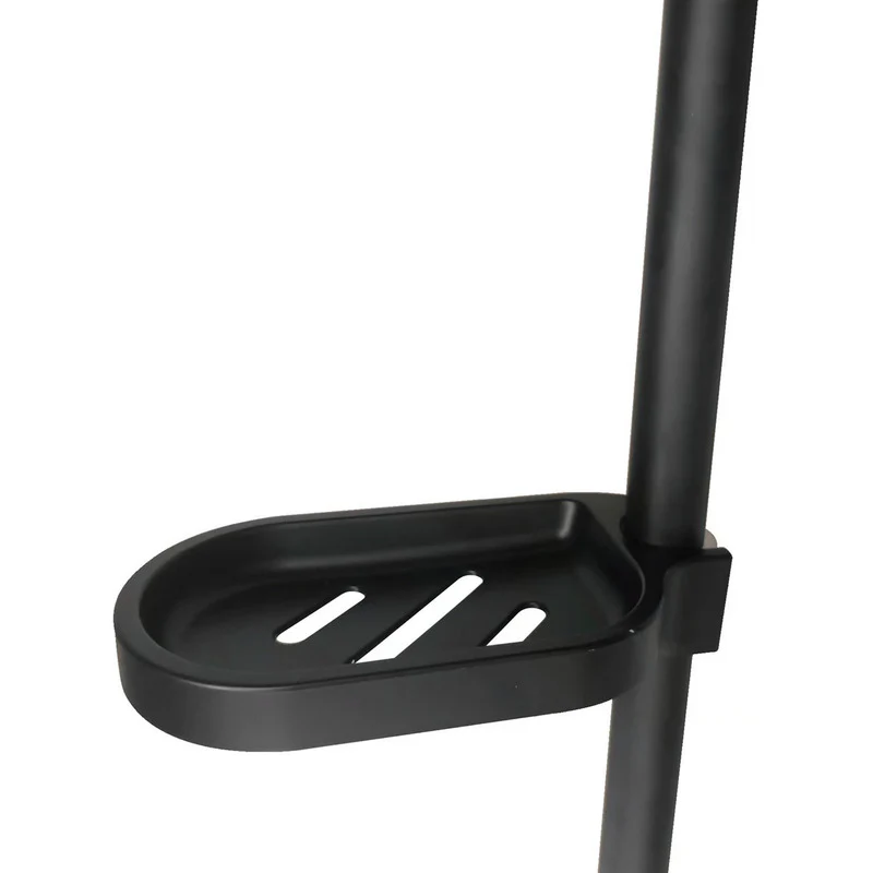 Columna De Ducha Baño Alta Negro Mate - Image 3