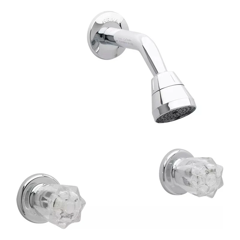Kit Ducha Con Mezclador 8  Briza Pomo