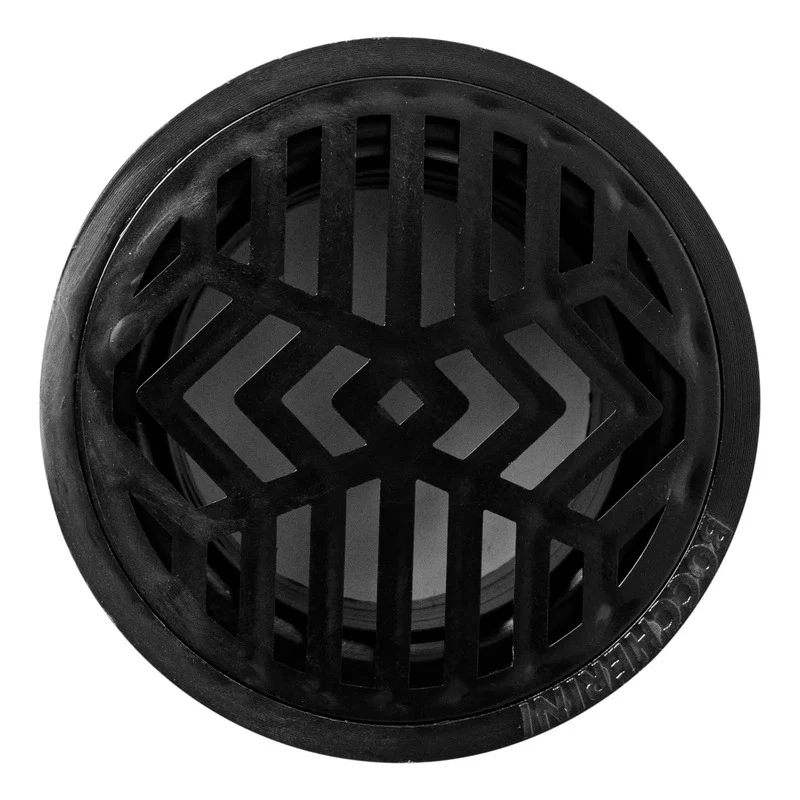 Rejilla De Piso Sifon 3x2 En Pvc Negra - Image 2