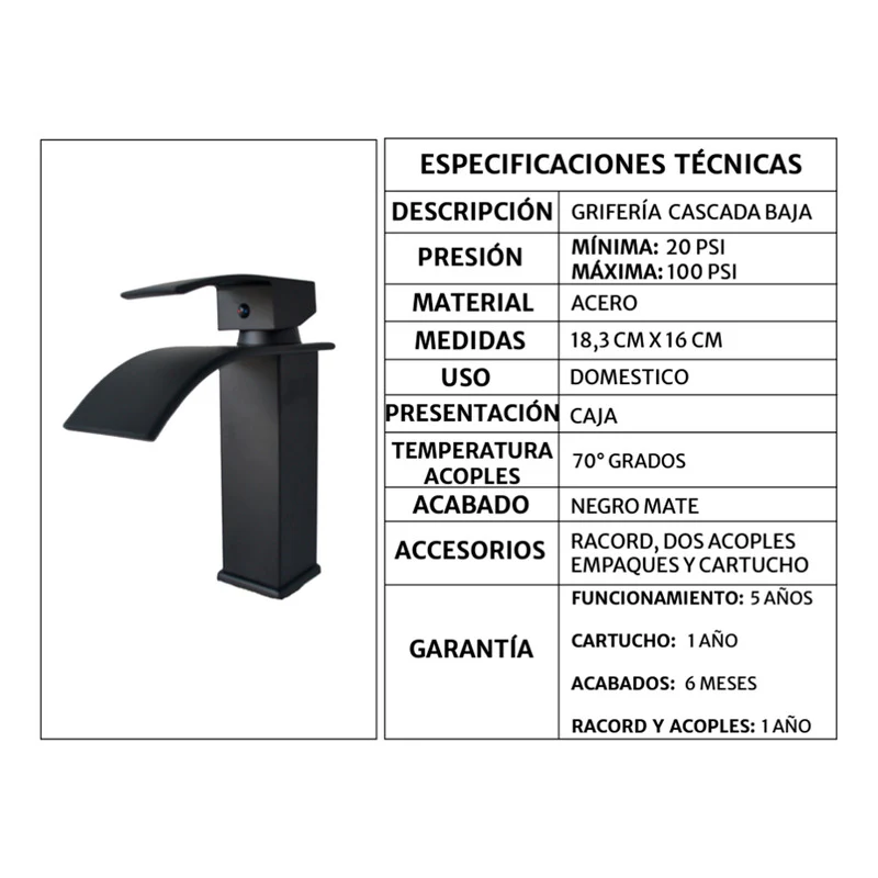 Kit Placa Lavam.51*46.5cm+griferia Monocontrol+push Flex23 - Image 2