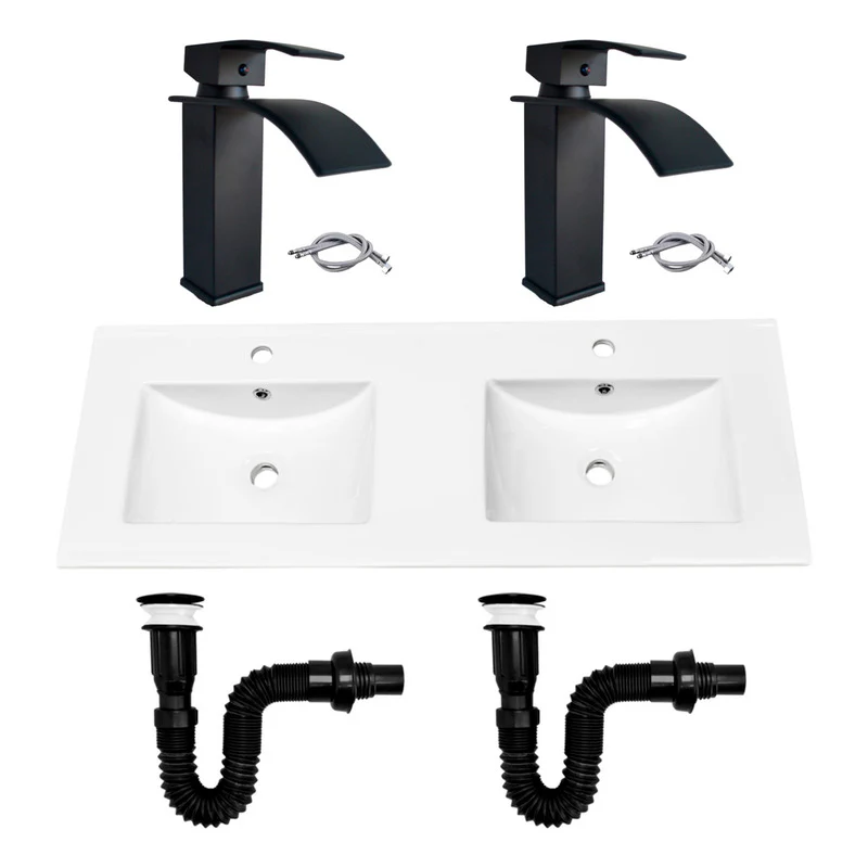 Combo Placa Doble Lavaman.121cm+grif.monocontrol+push Negr4