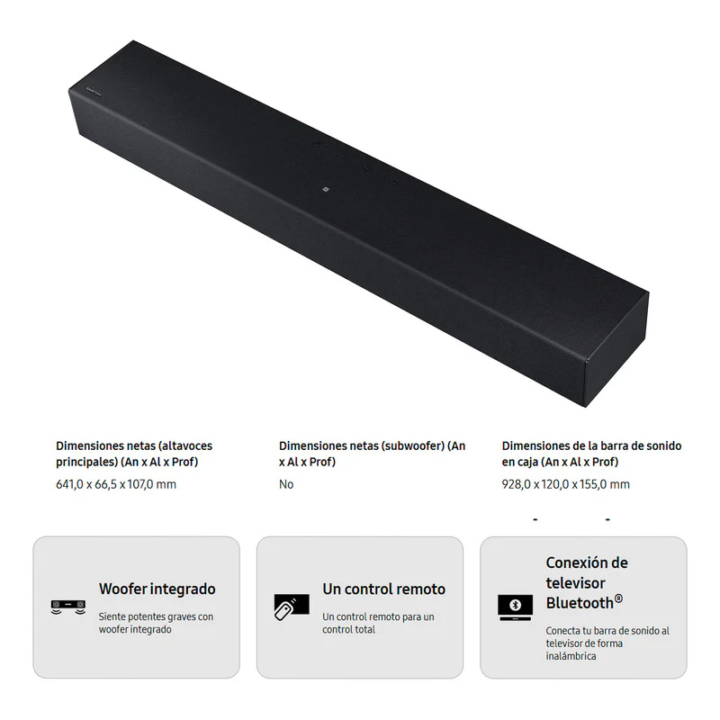 Barra De Sonido Hw-c400 Samsung - Image 4