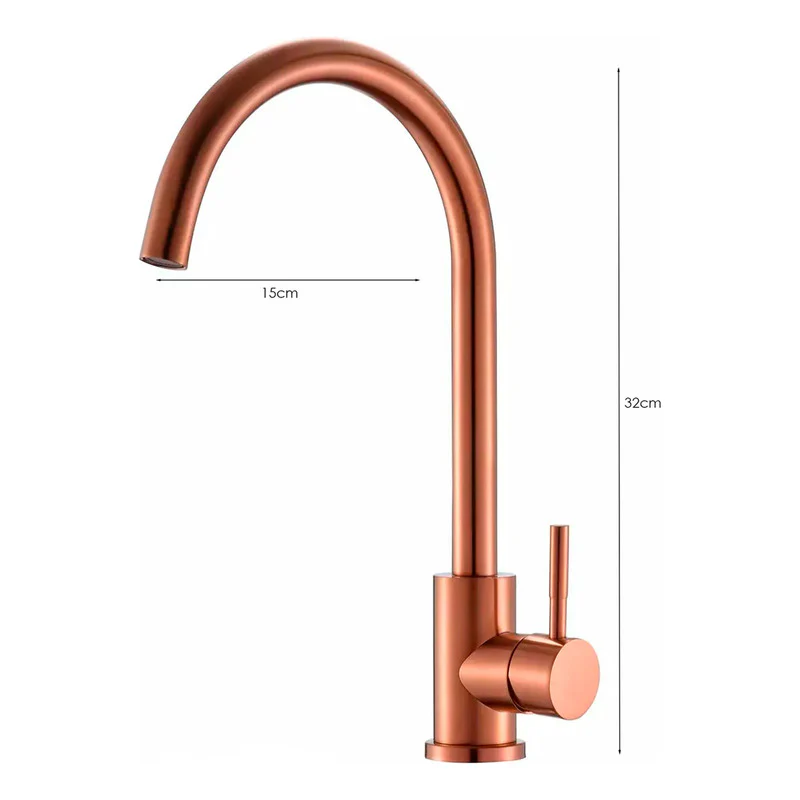 Combo Lavaplatos 51*45cm+griferia Lvp Rose Cepillado+acc - Image 2