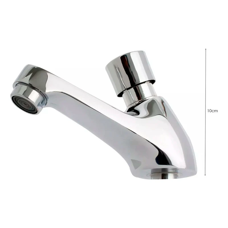 Llave Lavamanos De Push Cierre Automático Economizadora - Image 3