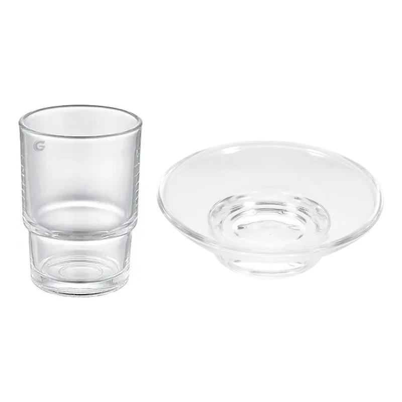 Repuesto Plato Jabonera + Vaso Cepillera Transparente/opaco - Image 6