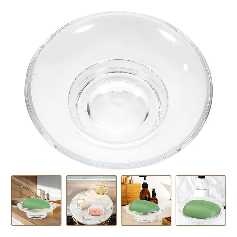 Repuesto Plato Jabonera + Vaso Cepillera Transparente/opaco - Image 9