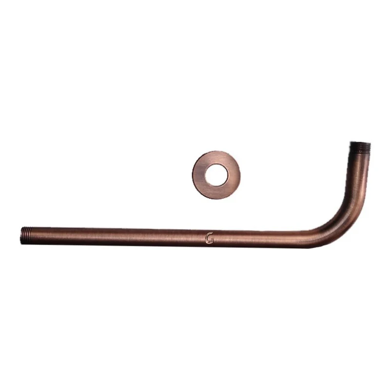 Ducha Slim 30cm Cobre Antiguo Con Tubo ,vitage - Image 4