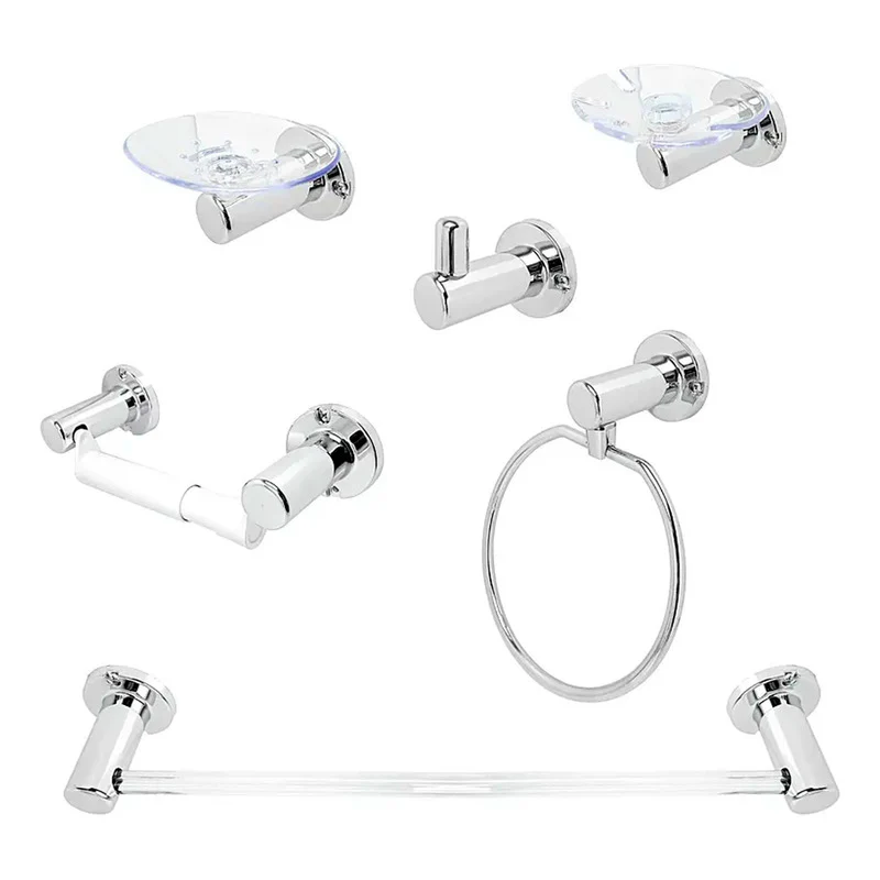 Juego De Accesorios Para Baño, Cuadrado - Image 17