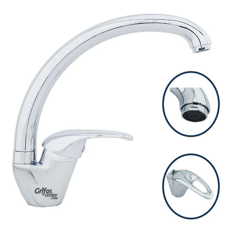 Llave Mezclador Monocontrol Para Lavaplatos - Image 3