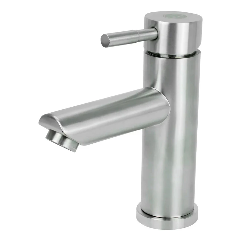 Llave Lavamanos Mezclador Acero Inoxidable