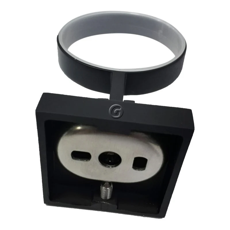 Soporte + Dispensador De Jabon Negra - Image 4