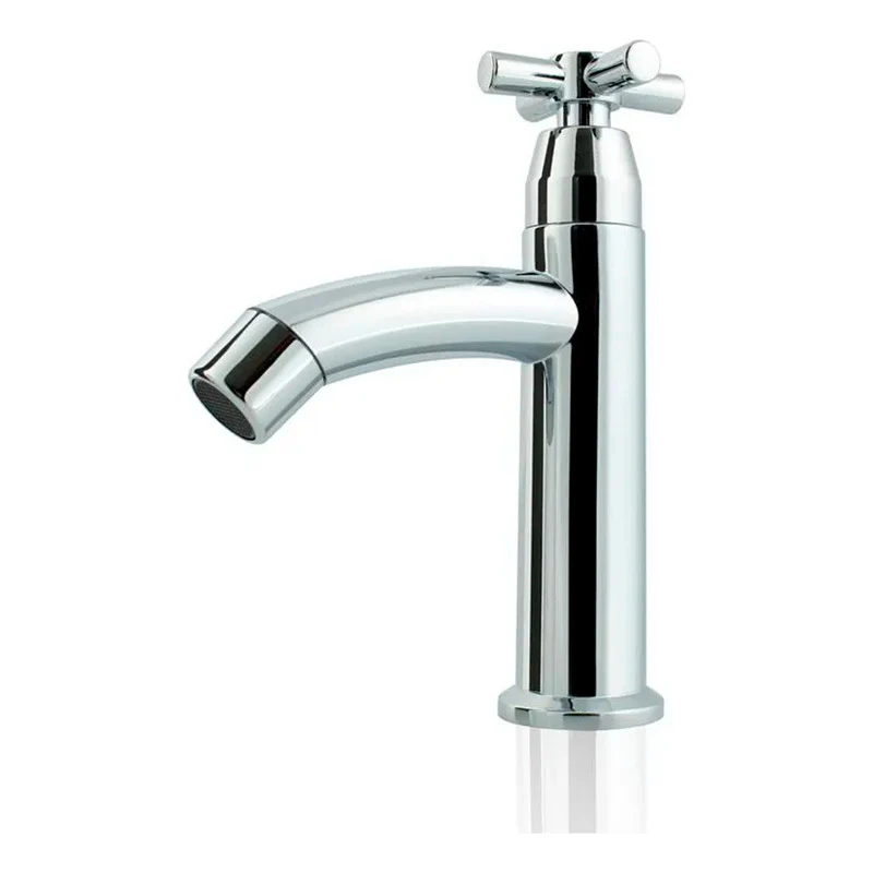 Llave Lavaplatos En Abs Cromada, Manija Tipo Cruceta