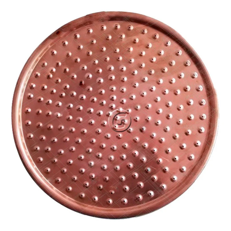 Ducha En Cobre 20cm Sin Tubo