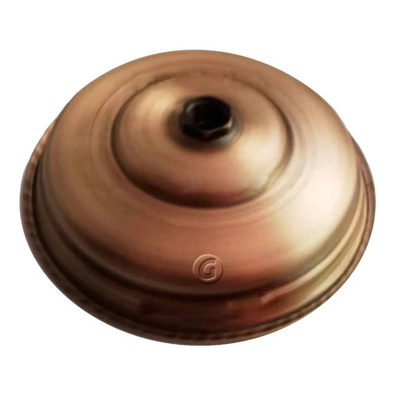 Ducha Circular Vintage Bronce Antiguo 20 Cm - Image 3