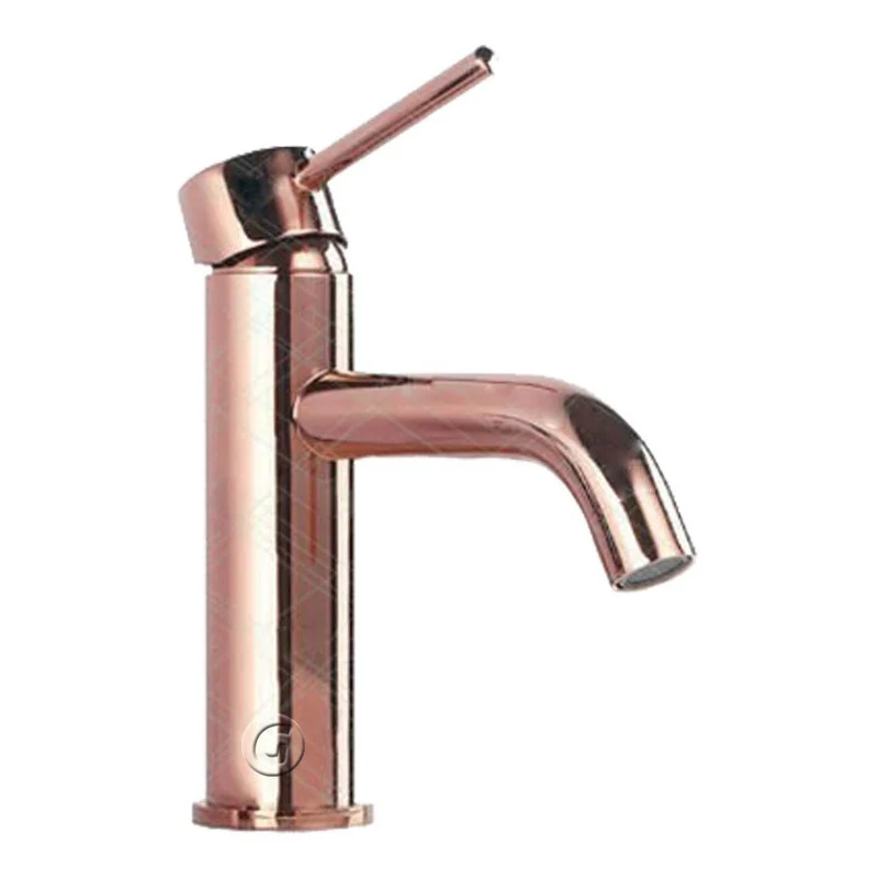 Griferia Mezclador Monocontrol Tubular Baja Cobre Rojizo - Image 3