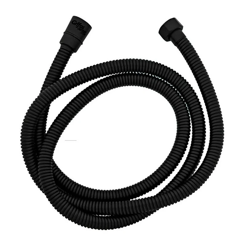 Ducha Telefono Circular Negra Con Manguera De 1.50 Metros - Image 3