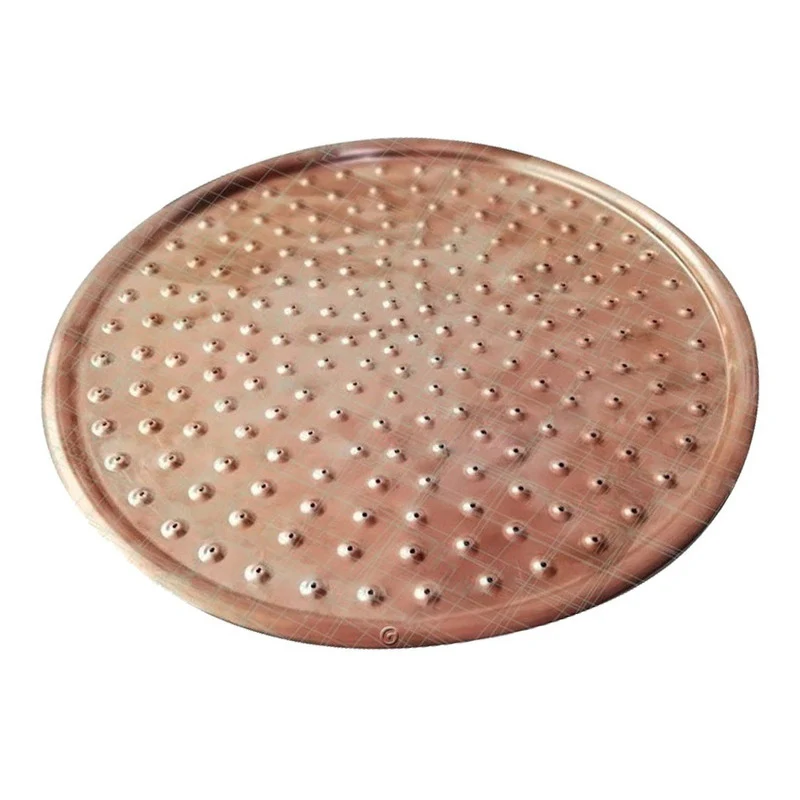 Ducha Cobre 30cm Con Niple A Techo Vintage - Image 4