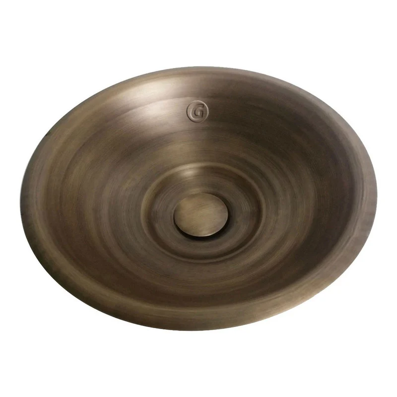 Lavamanos Vintage 40cm Bronce Antiguo