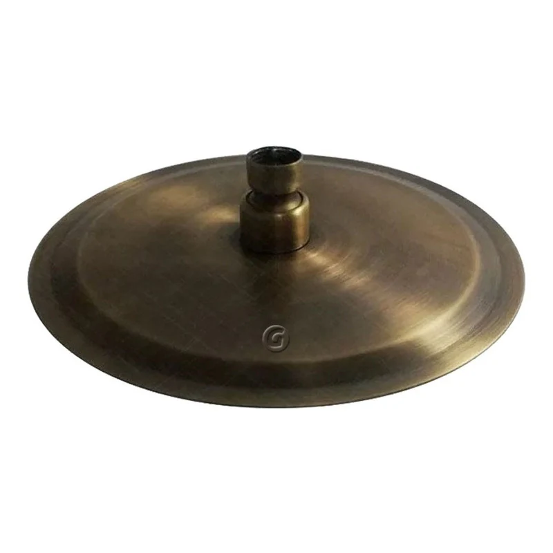 Ducha Vintage Bronce Antiguo 25cm Incluye Tubo - Image 4