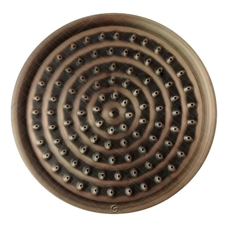 Ducha 30cm Bronce Antiguo Tubo 40cm - Image 4