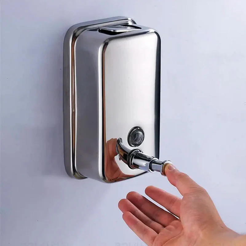 Dispensador De Jabón En Acero De 500ml - Image 4