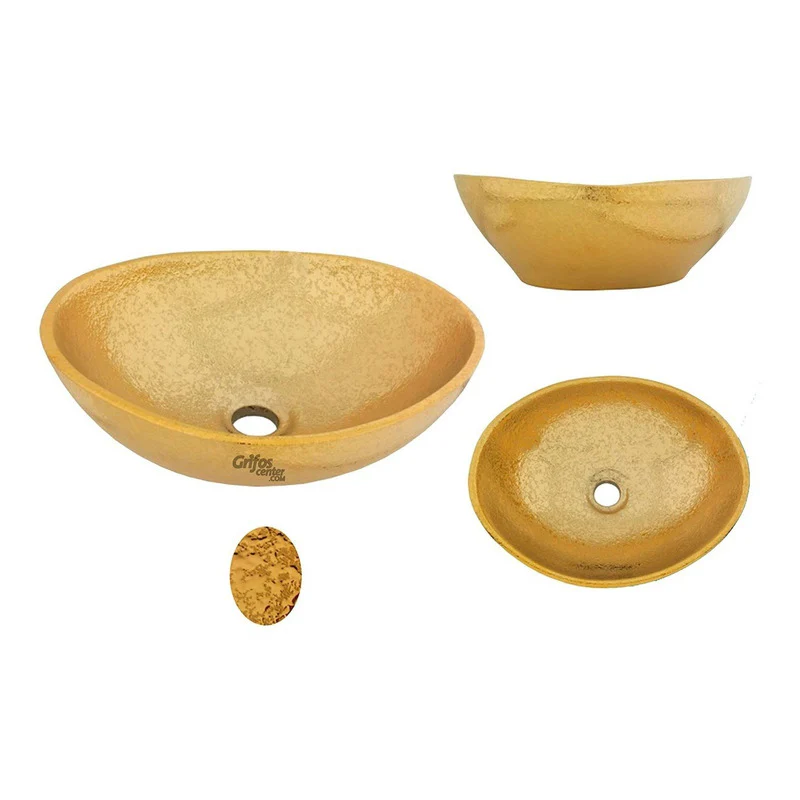 Lavamanos Dorado Canoa - Image 3
