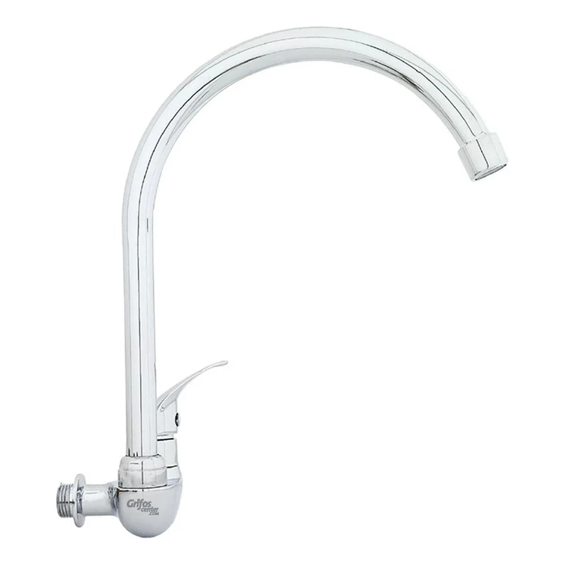 Grifería De Pared Agua Fría Cuello Ganso Pinna